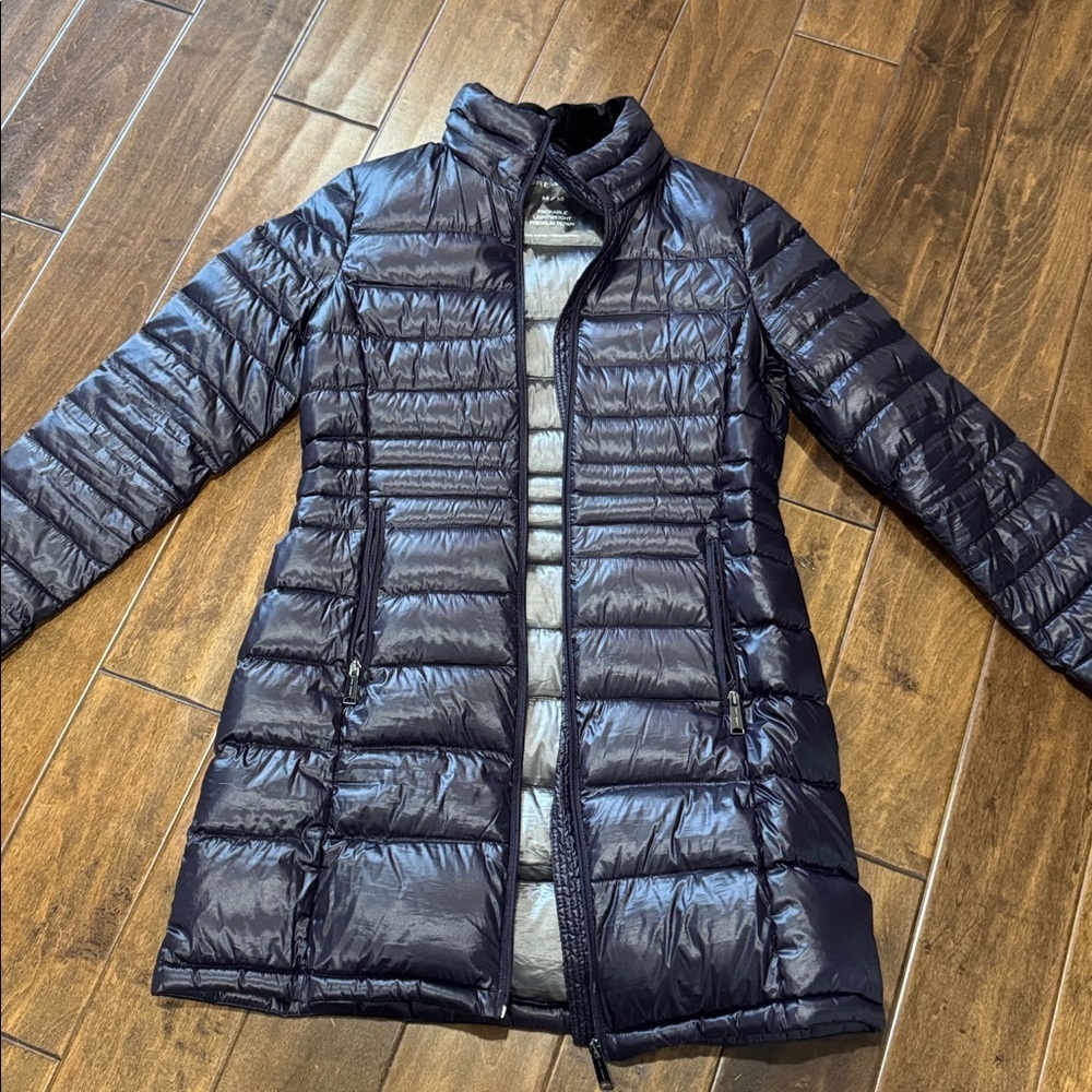 Andrew Marc dark purple  Puffer Jacket